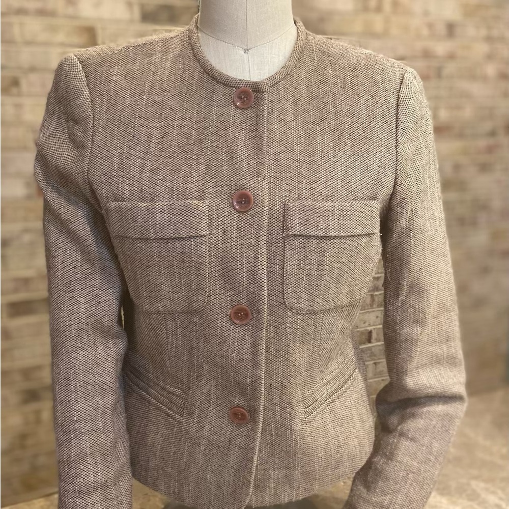 Calvin Klein Brown Blazer Tailored Fit